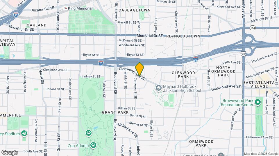 701 Glenwood Ave SE Map and Location Details