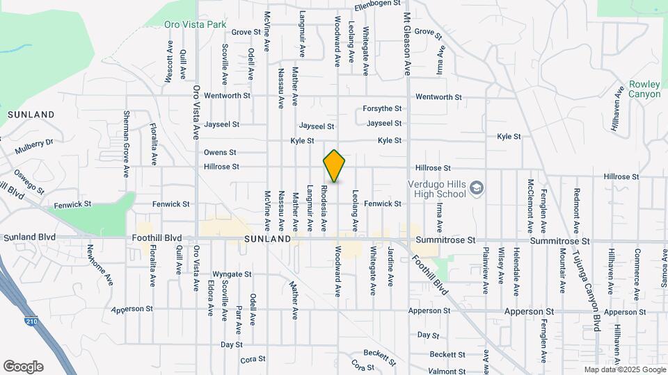 10631 Woodward Ave Map and Location Details