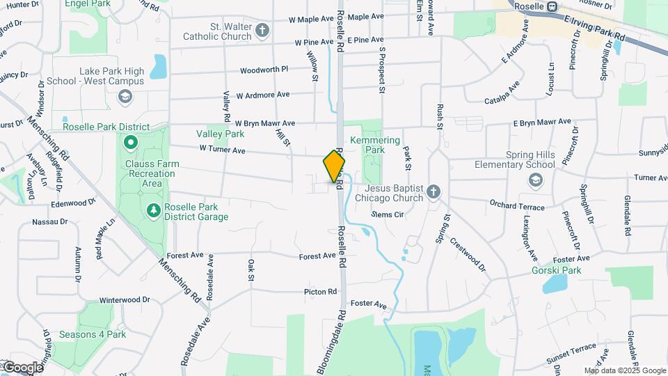 9 W Walnut Ct Map and Location Details