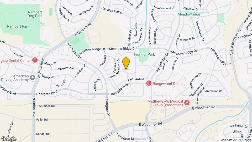 3550 Rocky Knoll Dr Map and Location Details