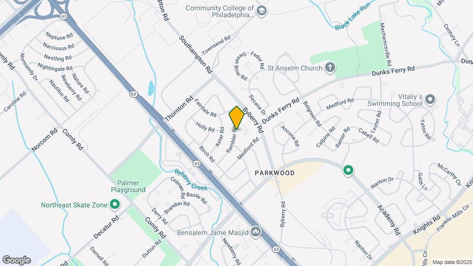 12219 Rambler Rd Map and Location Details