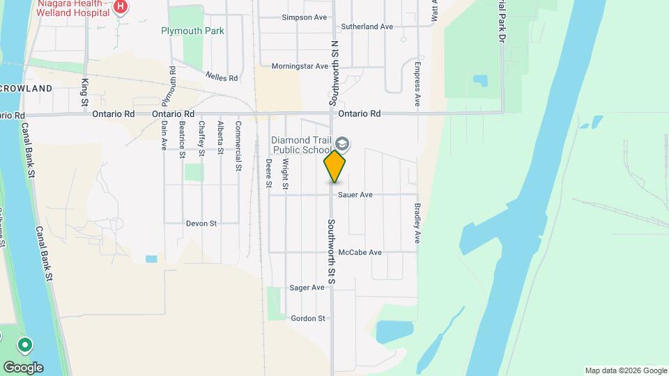 335 Southworth St S Map and Location Details