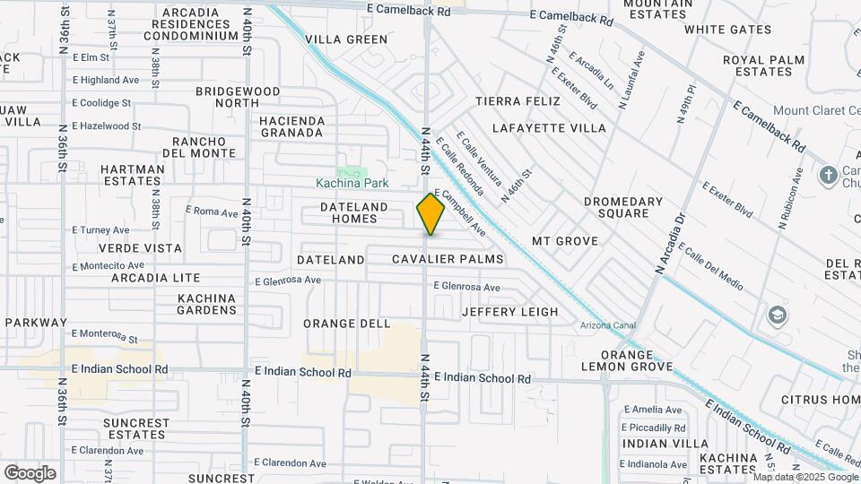 4402 E Turney Ave Map and Location Details