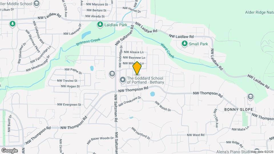 4197 NW 126th Ave Map and Location Details
