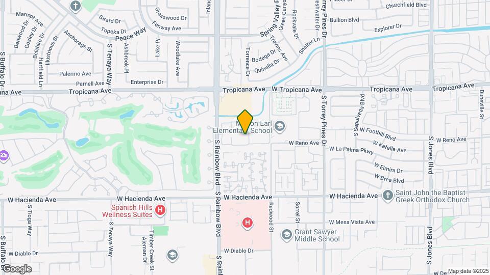 5062 S Rainbow Blvd Map and Location Details