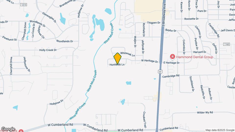 626 Huntwick Ln Mapa y Detalles de la Ubicación