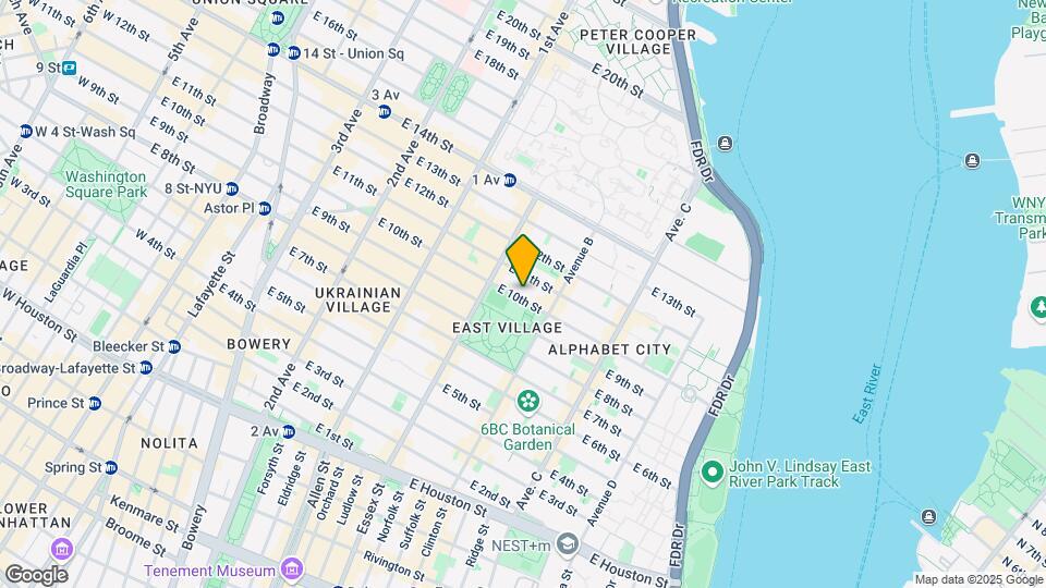 319 E Tenth St Mapa y Detalles de la Ubicación