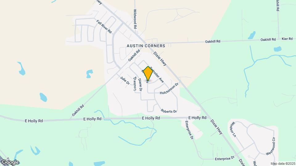 Springrove Map and Location Details