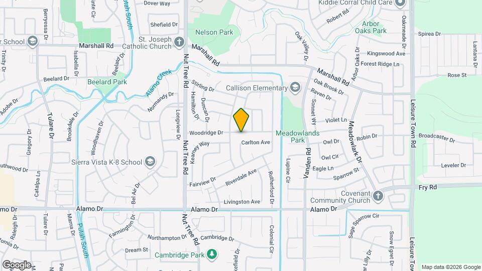 1118 Woodridge Dr Map and Location Details