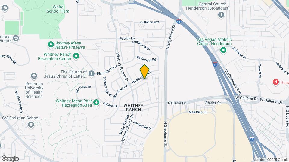 1480 La Brea Rd Map and Location Details