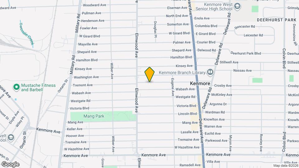 172 Tremont Ave Map and Location Details