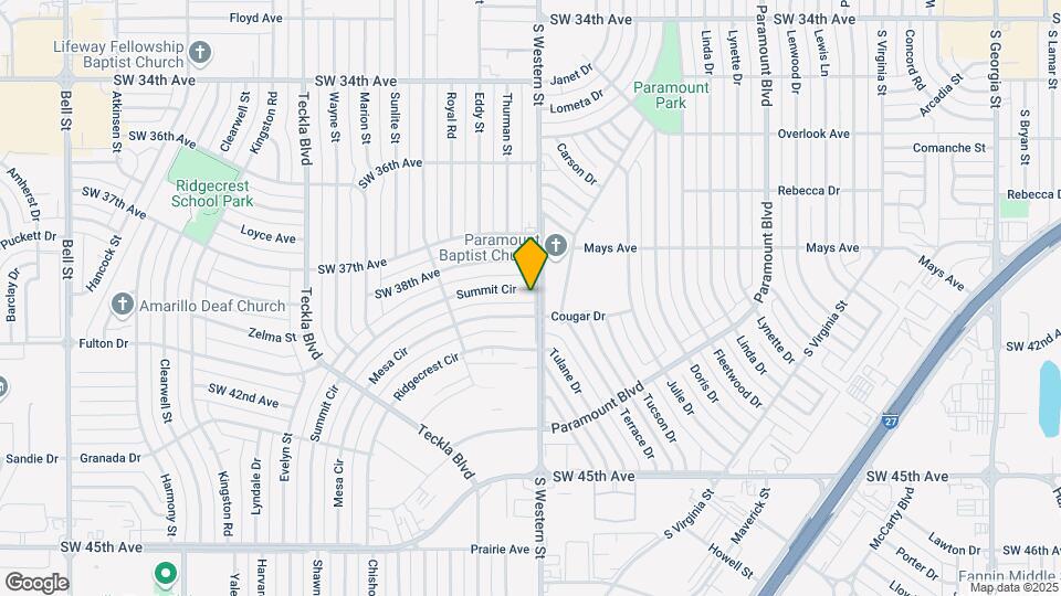 4201 Summit Cir Map and Location Details