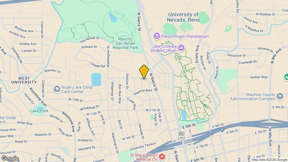 1330 Buena Vista Ave Map and Location Details