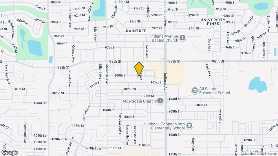 9818 Jordan Ave Mapa y Detalles de la Ubicación