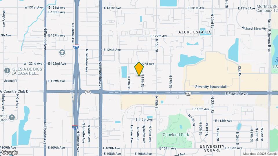 11720 N 14th St Map and Location Details