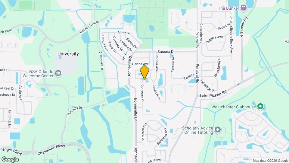 2341 Donegan Pl Map and Location Details