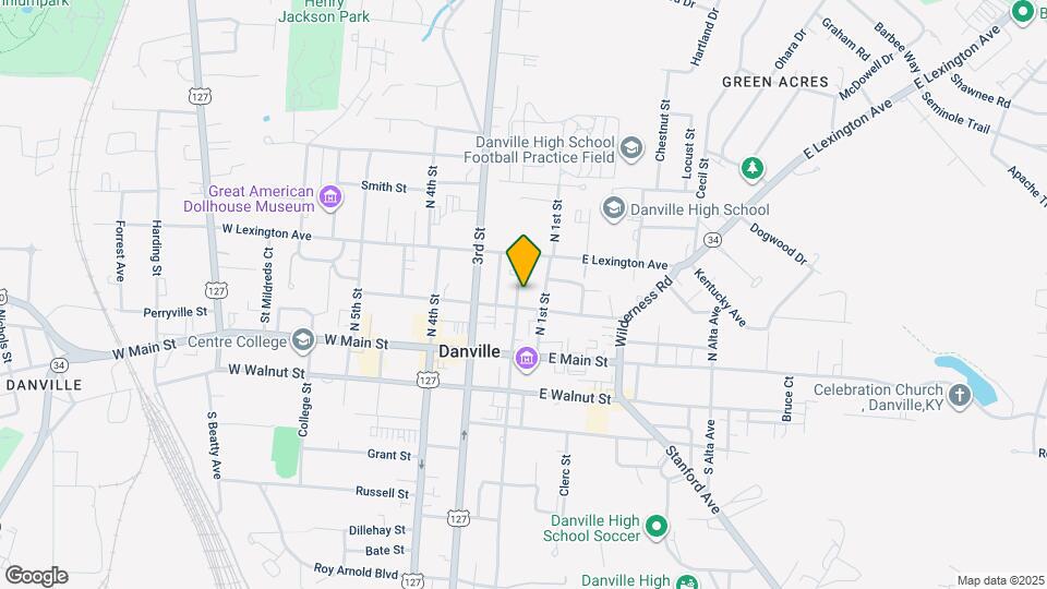 216 N 2nd St Map and Location Details