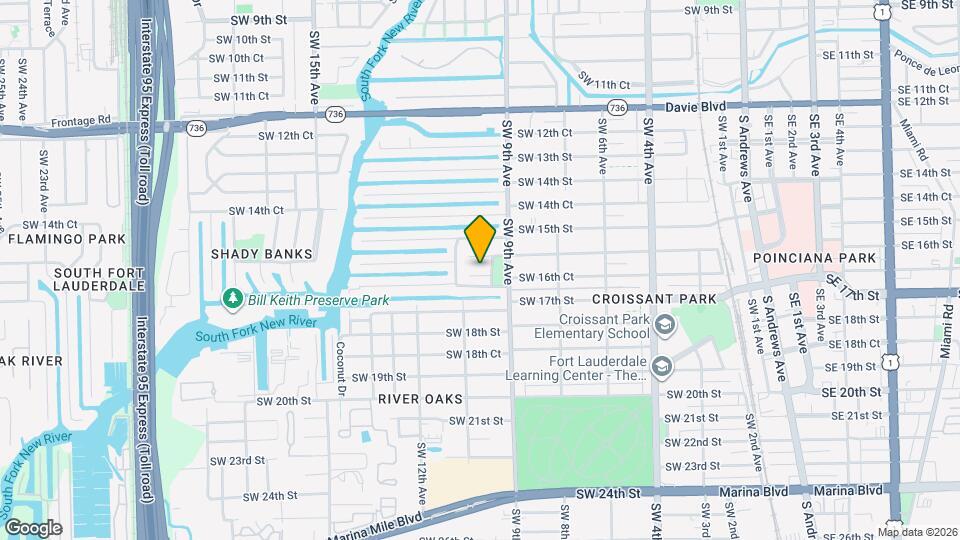 933 SW 16th Pl Map and Location Details