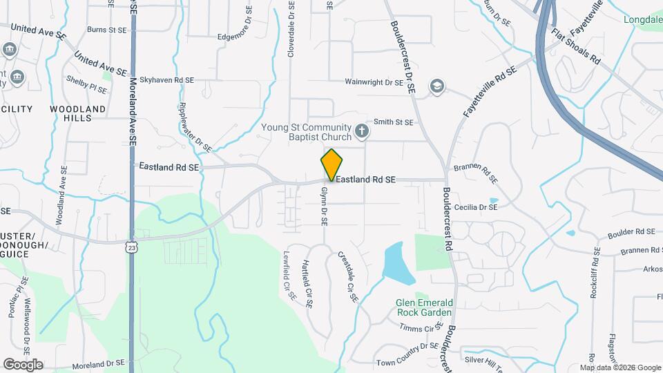 1505 Eastland Rd SE Map and Location Details