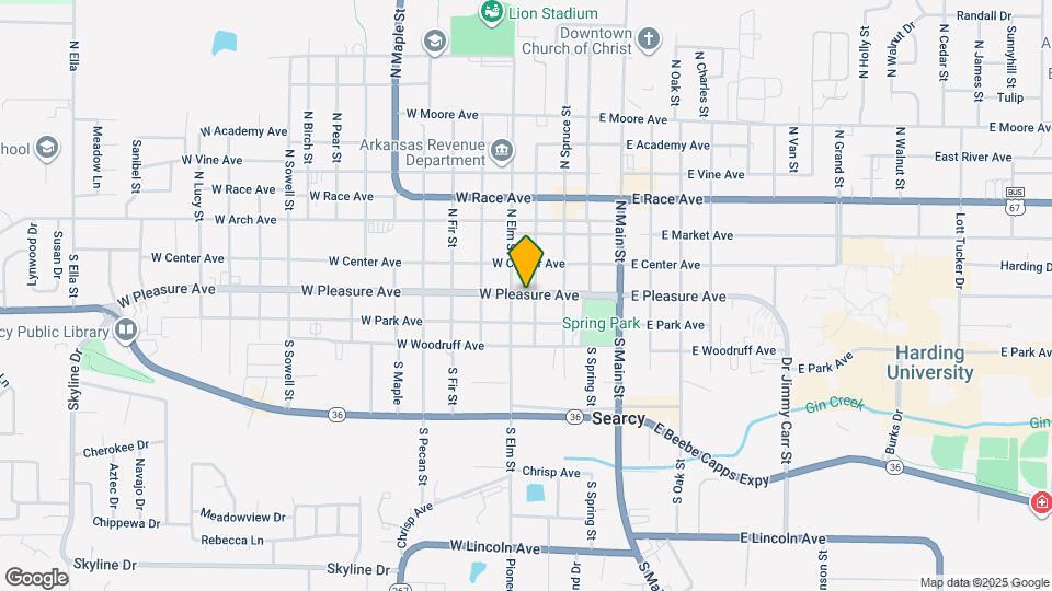 303 W Pleasure Ave Map and Location Details