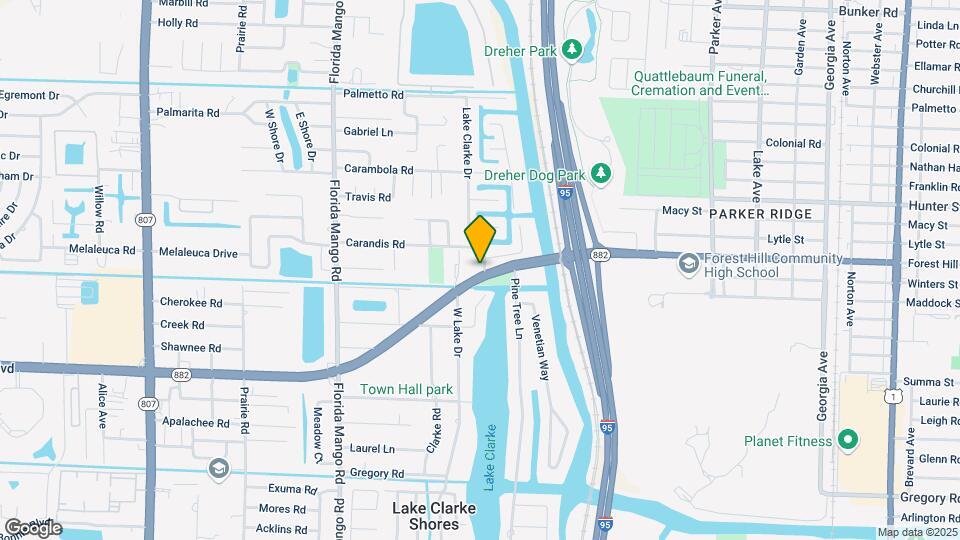 1475 Forest Hill Blvd Map and Location Details