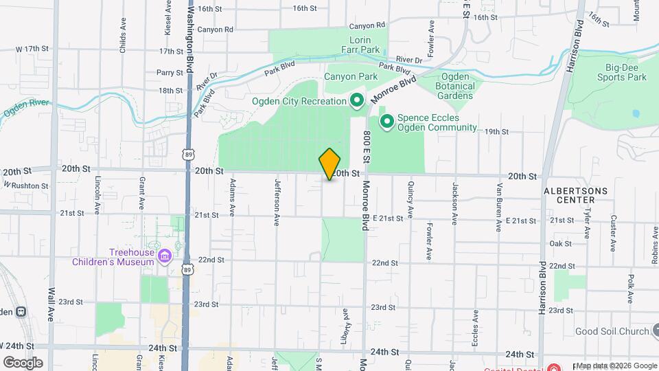 2018 S Madison Ave Map and Location Details