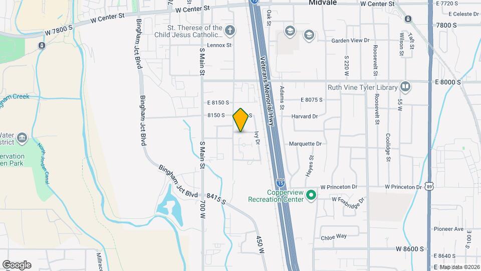567 W Gardenia Dr, Unit Apartment Map and Location Details