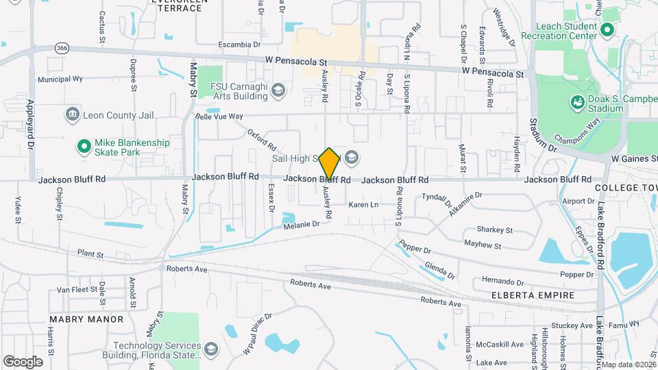 2115 Jackson Bluff Rd Map and Location Details