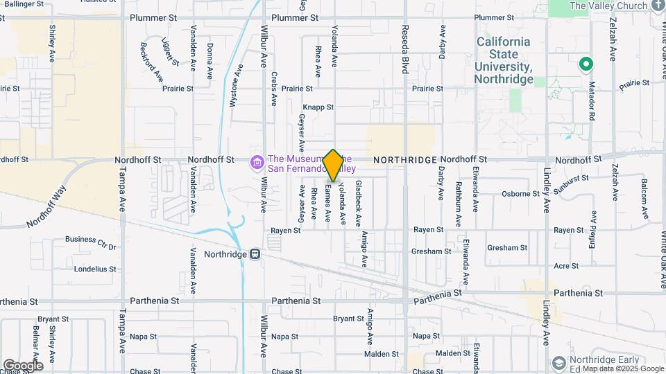 9012 Eames Ave Map and Location Details
