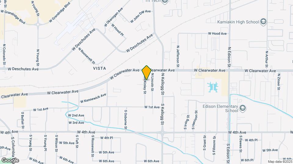 118 N McKinley St Map and Location Details