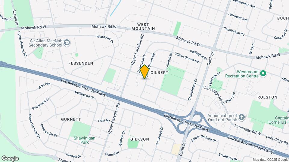 210 Clifton Downs Rd Map and Location Details