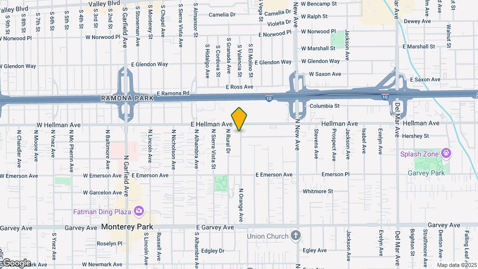 611 N Orange Ave Map and Location Details