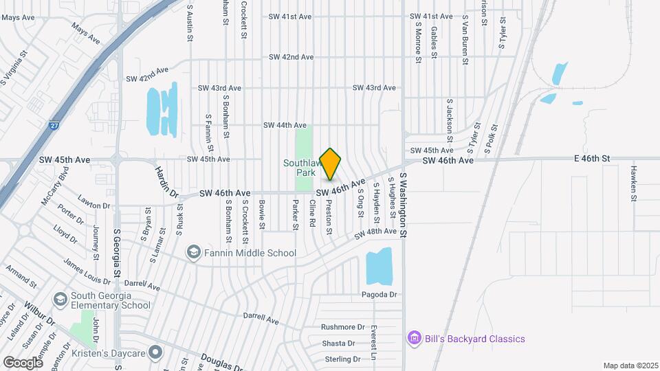 1406 SW 46th Ave Map and Location Details