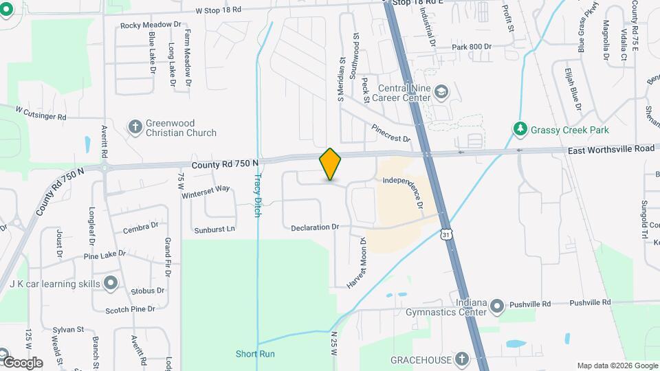 121 Winterwood Dr Mapa y Detalles de la Ubicación