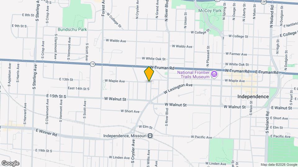 101 S Willis Ave Map and Location Details