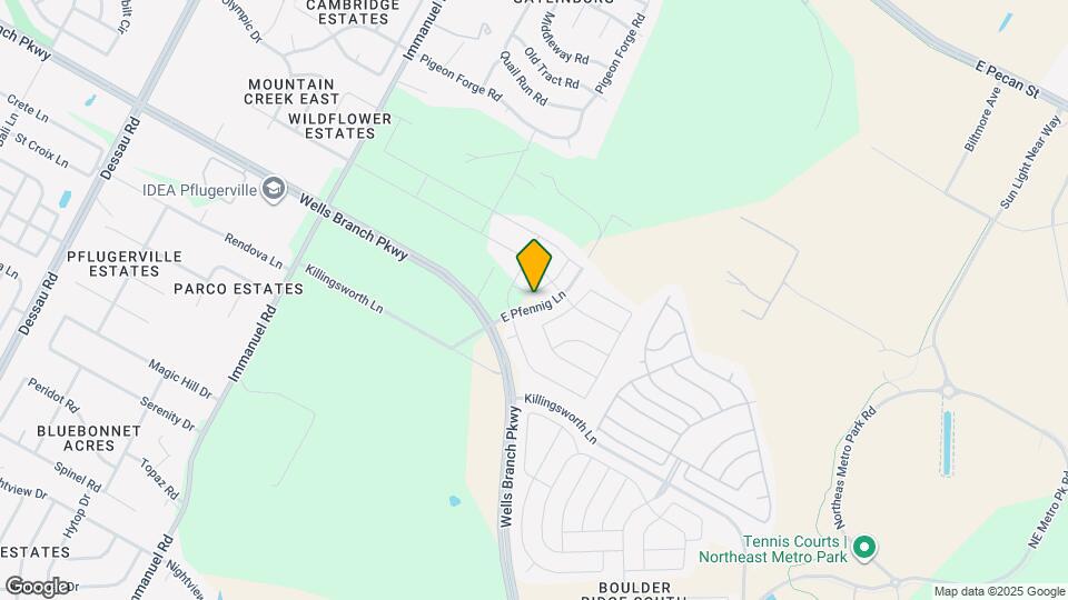 1711 Winding Talley St Map and Location Details