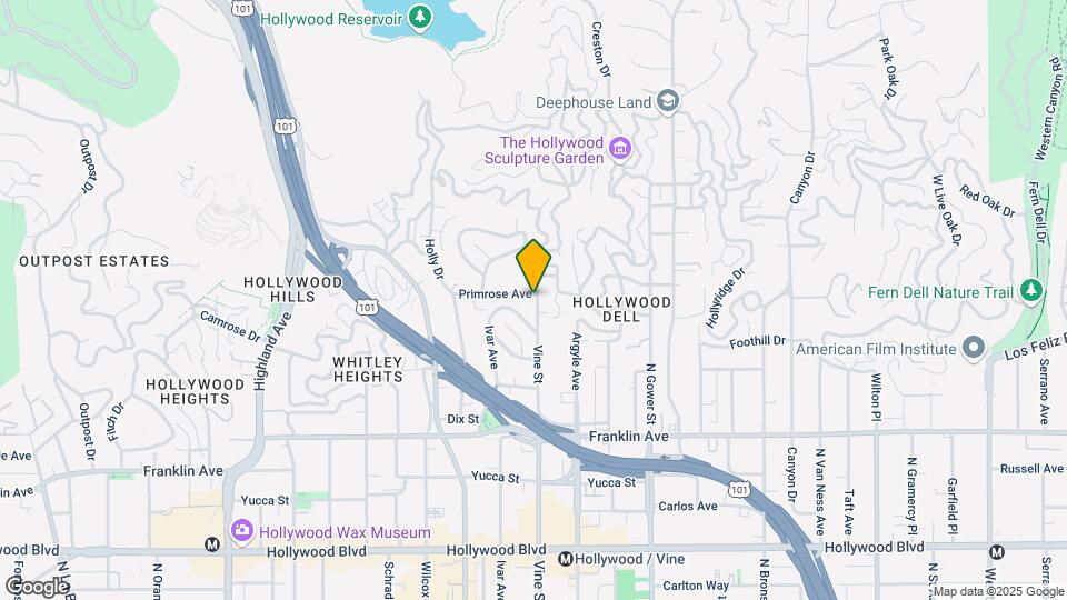 2137 Vine St Map and Location Details