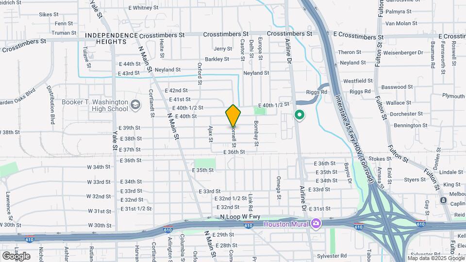 3811 Cornell St Map and Location Details