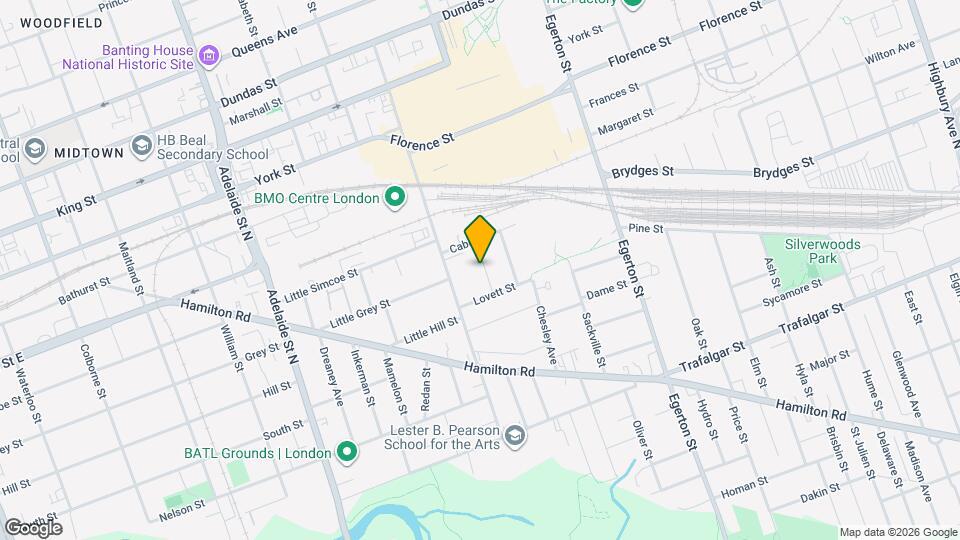 19 Kitchener Ave, Unit 1 Map and Location Details