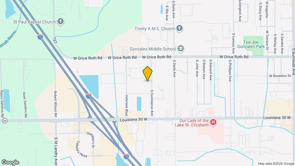 2137 S Commerce Ave Map and Location Details