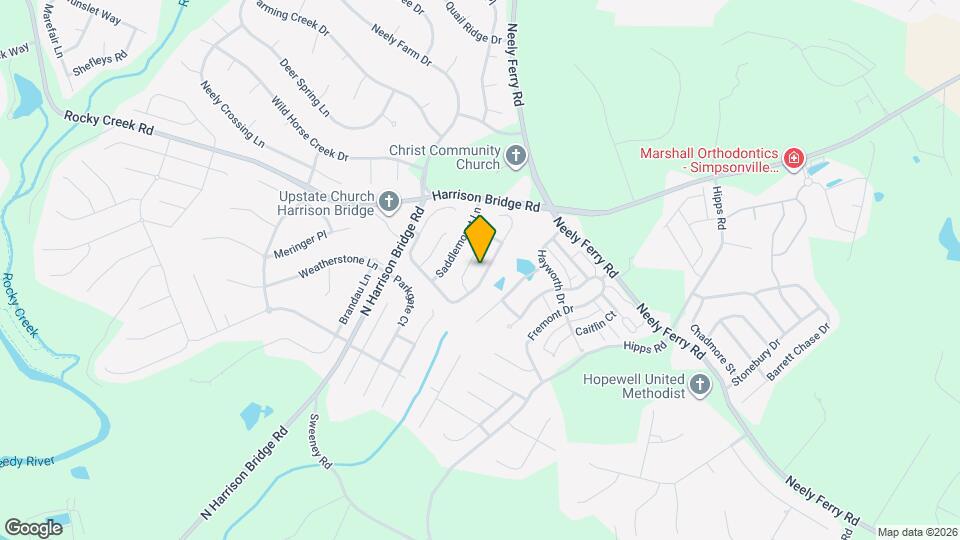 407 Windy Meadow Way Map and Location Details