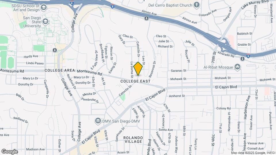 5032 Catoctin Dr Map and Location Details