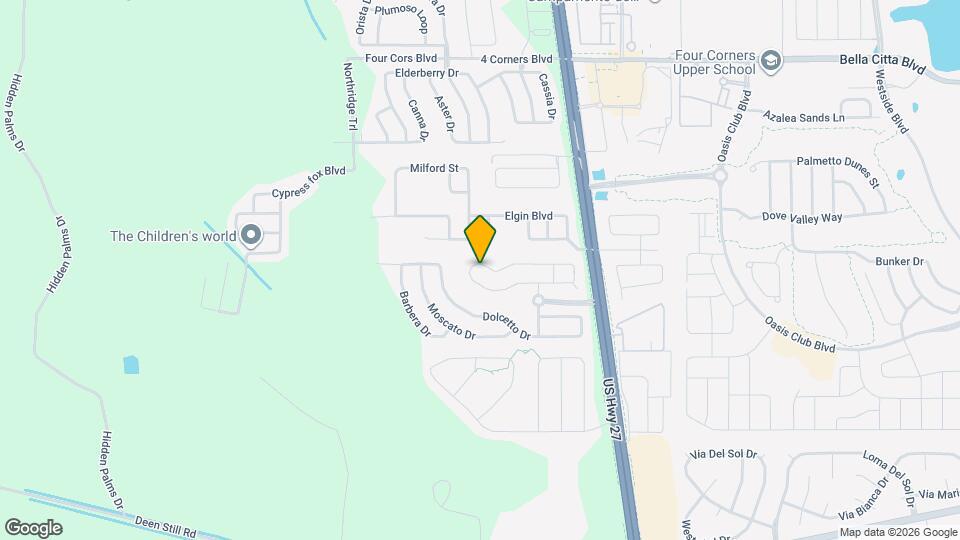 820 Corvina Dr Map and Location Details