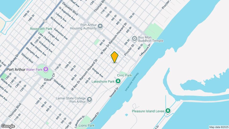 2229 Procter St Map and Location Details
