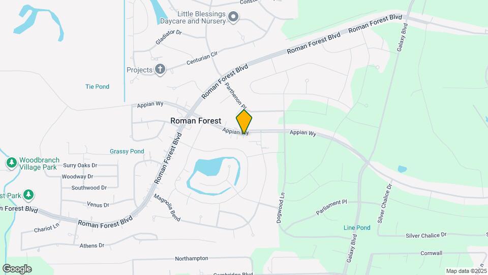 2614 Appian Wy Map and Location Details