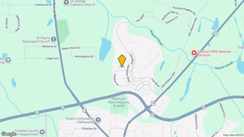 154 Paxton Pl Map and Location Details