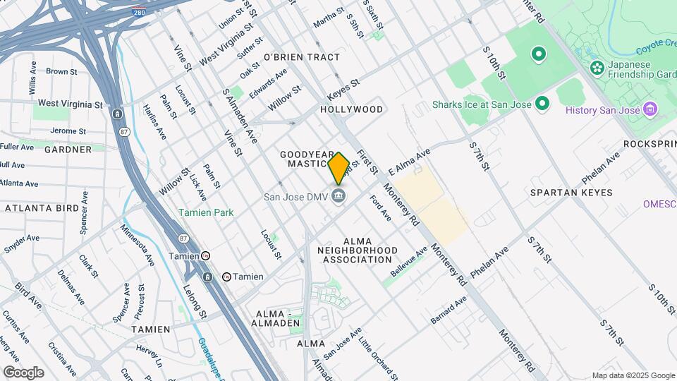 1334 Mastic St Mapa y Detalles de la Ubicación