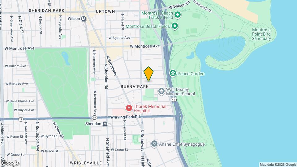 752 W Gordon Ter, Unit 310 Map and Location Details