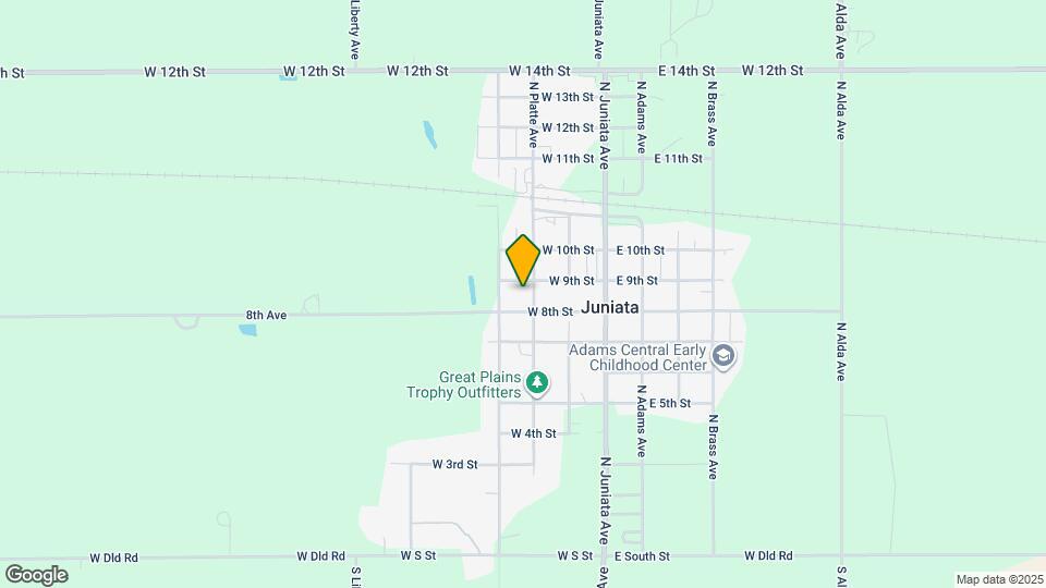 807 N Platte Ave Map and Location Details