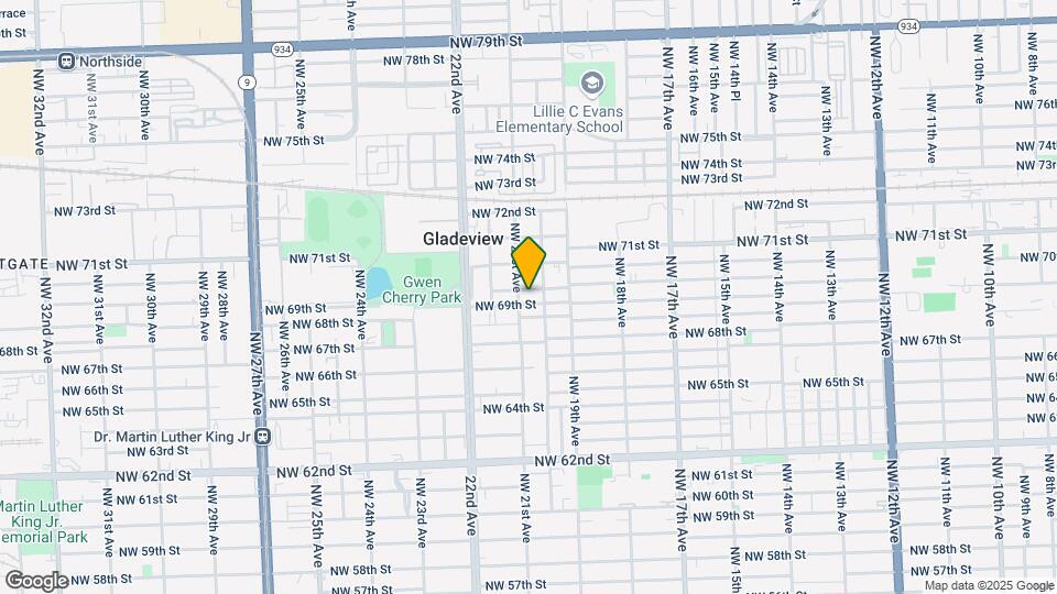 2034 NW 69th Terrace Map and Location Details